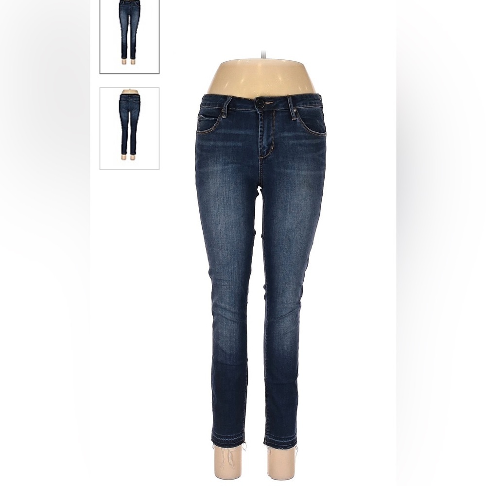 - Articles of Society Jeans Womens Size 28 Cut Off Skinny Distressed Comfort